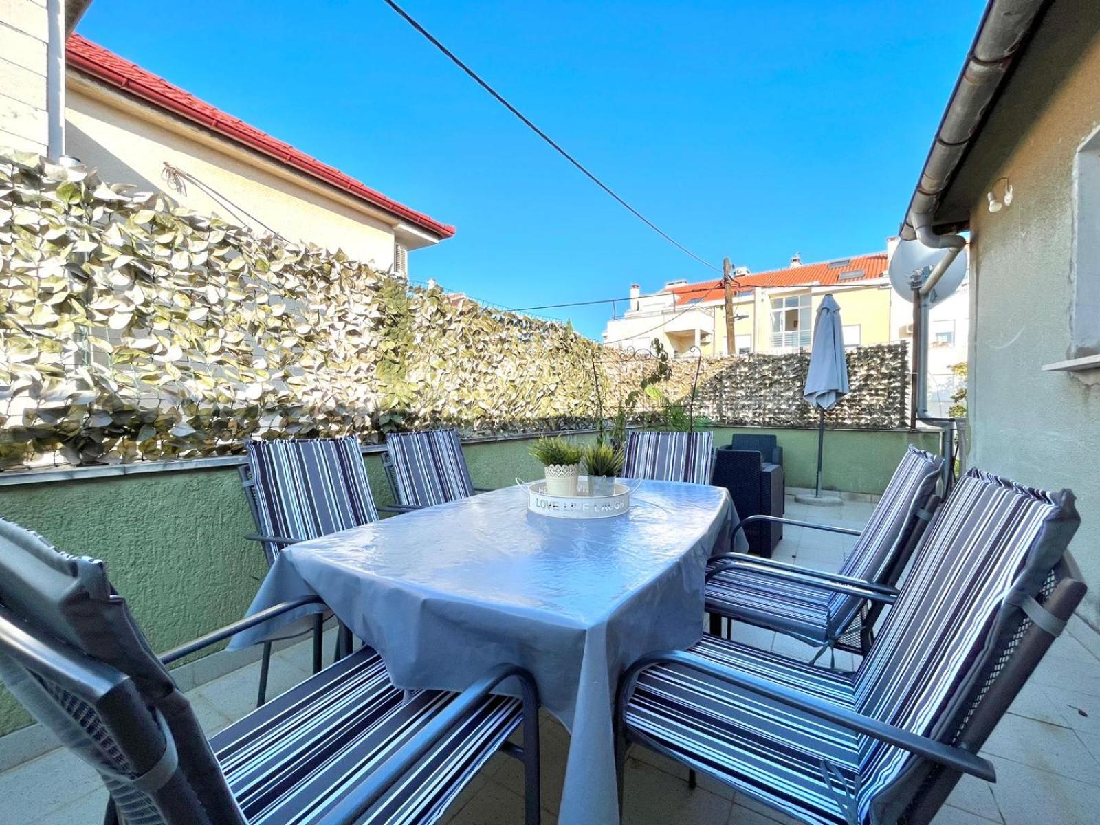 Modern Mediterranean Apartment Zára Kültér fotó